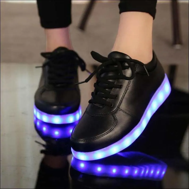 7 Colors Kid Luminous Sneakers Shoes