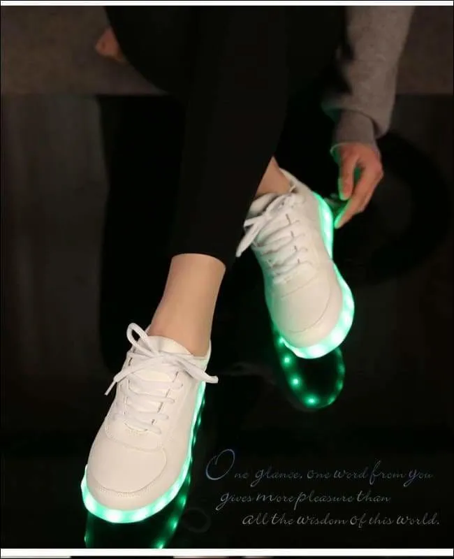 7 Colors Kid Luminous Sneakers Shoes