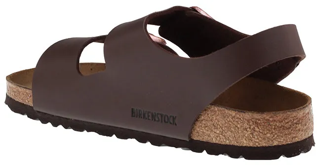 Birkenstock Womens Milano BF Dark Brown