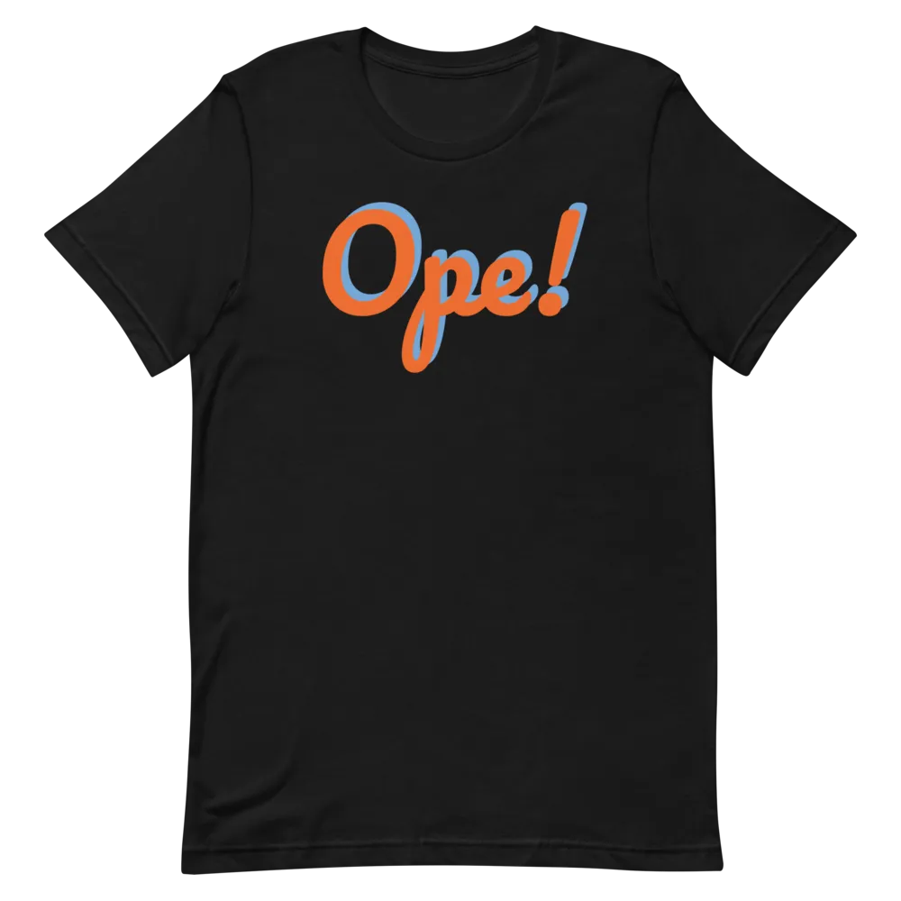 Black/Orange/Blue Ope! T-Shirt