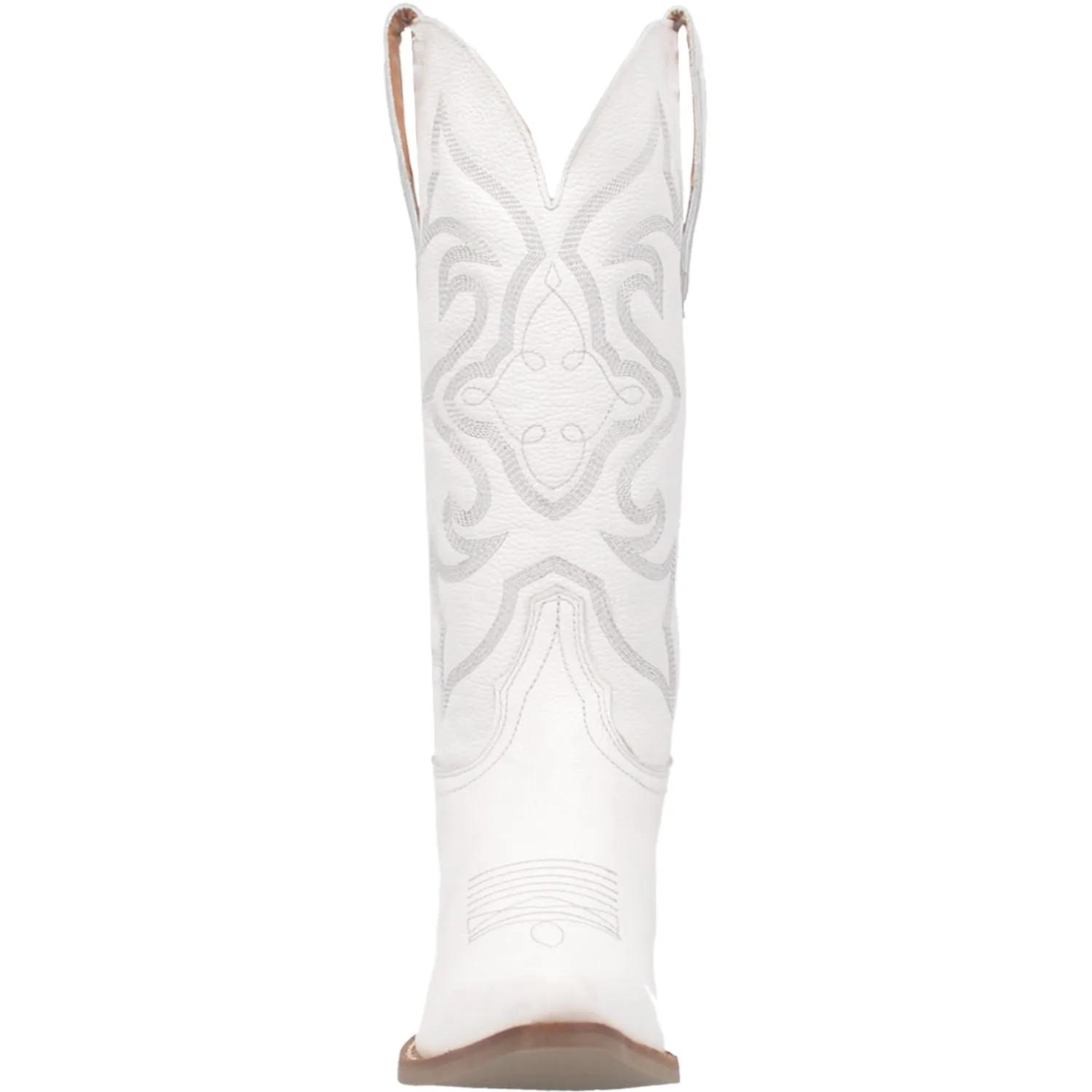 Dingo Womens Out West White Suede Cowboy Boots