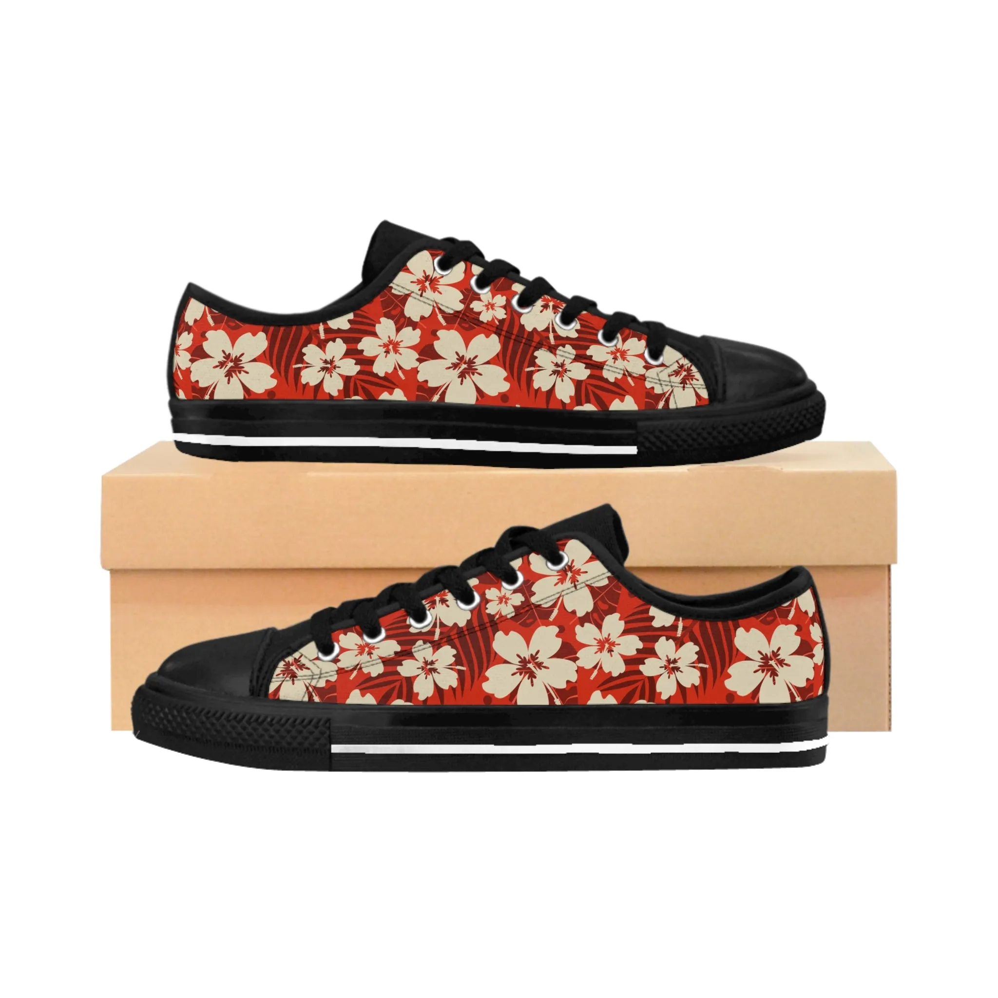 Hibiscus Flower Women's Sneakers