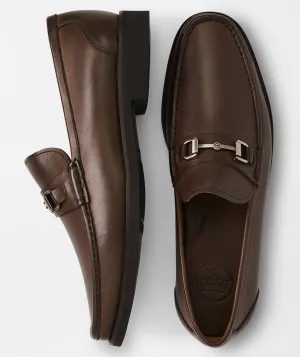 Leather Bit Loafer in Brown by Peter Millar