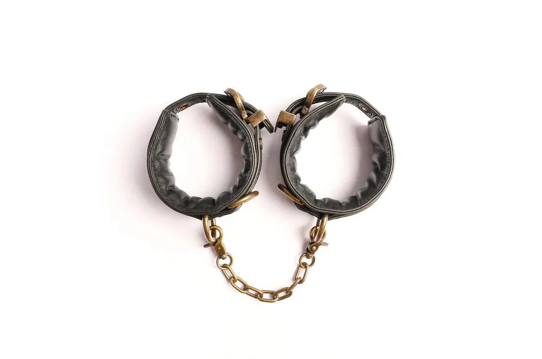 Leather Wrist Cuffs THE GLADIATOR’S MANACLES