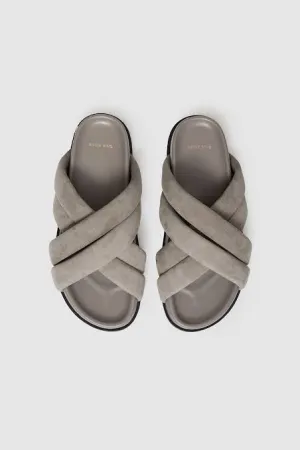 LIZZIE SLIDES - TAUPE