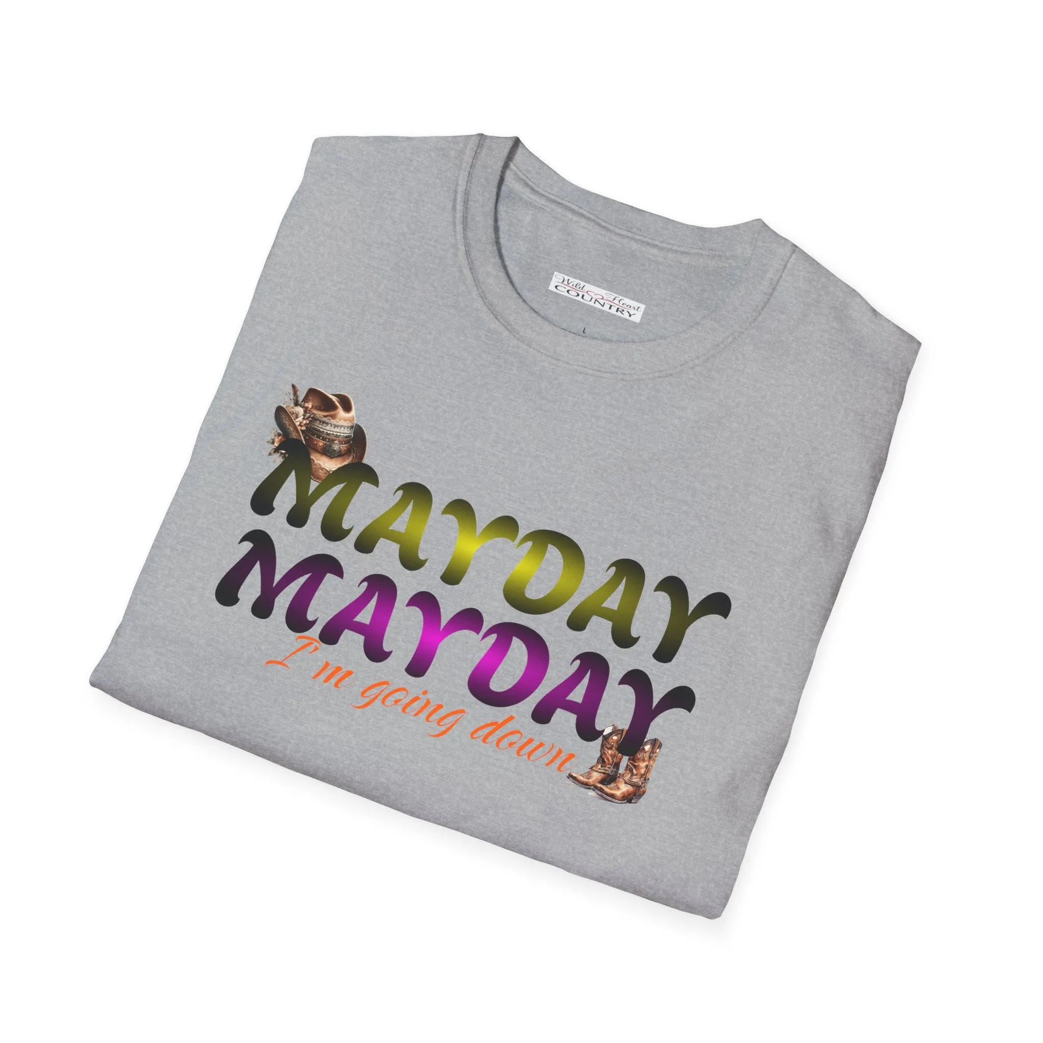 Mayday Mayday T Shirt, Country Shirt, Tour Shirt, Festival Tee, Western T-shirt, Music Shirt, Concert T-Shirt