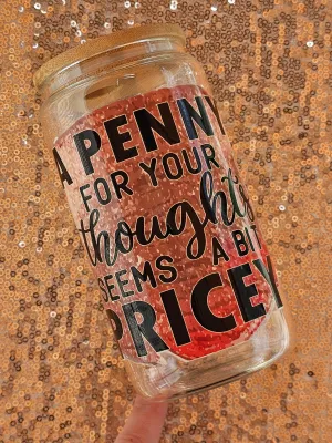 Penny Glass Can