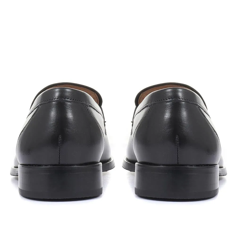 Russell Leather Penny Loafers - RUSSELL / 320 483