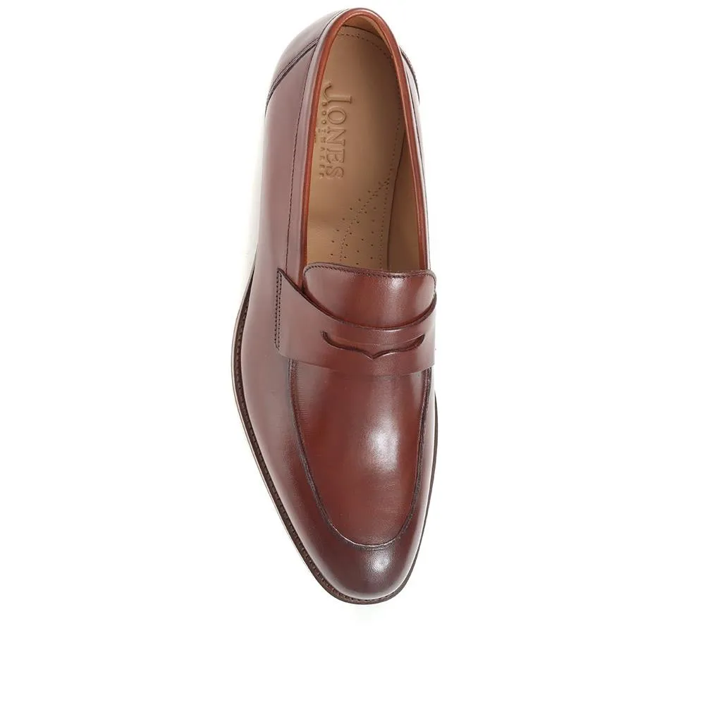 Russell Leather Penny Loafers - RUSSELL / 320 483