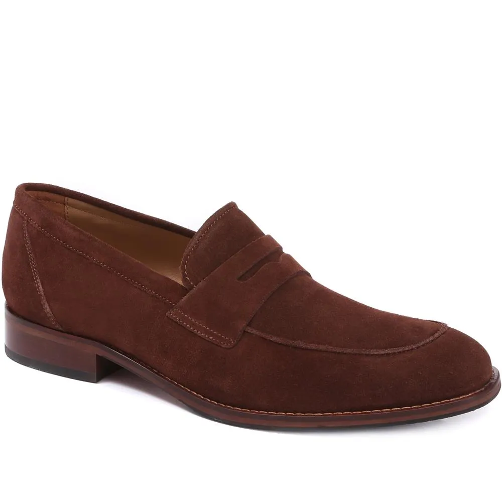 Russell Leather Penny Loafers - RUSSELL / 320 483