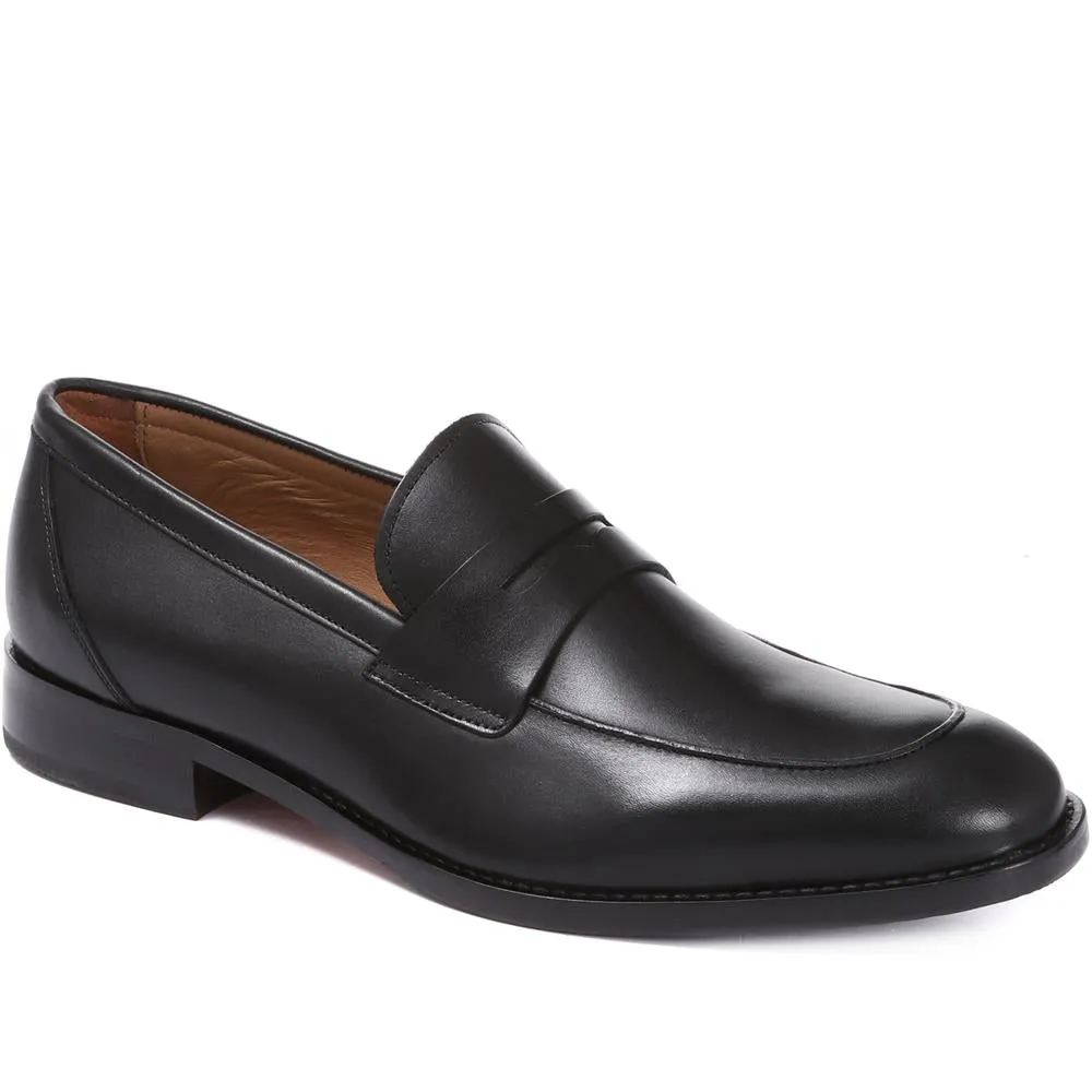 Russell Leather Penny Loafers - RUSSELL / 320 483