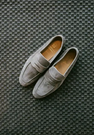 Suede Penny Loafer