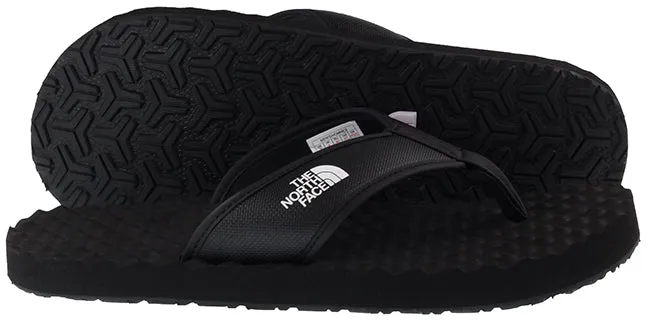 The North Face Mens Base Camp Flip Flop II Black White