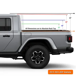 XTR1 Build-Your-Own Bed Rack - Jeep Gladiator - Customer's Product with price 1309.00 ID jcyx4s4TsLgaEH8Eocp7w0-V